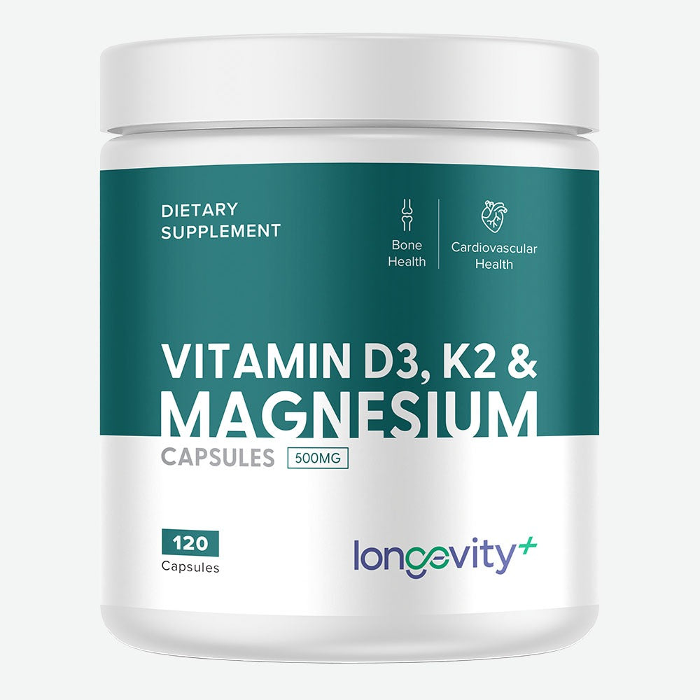 D3, K2 & Magnesium